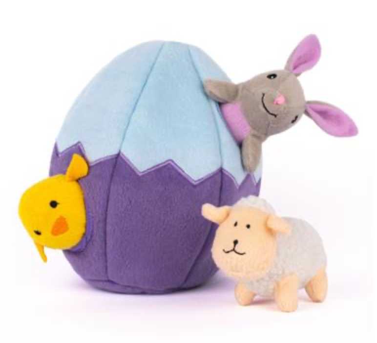 Zippy Paws Burrow Easter Egg & Friends