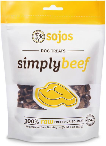 Sojos Simply Meat Freeze Dried Beef 4 oz.