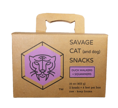 Savage Cat Duck Walkers + Squawker Snacks