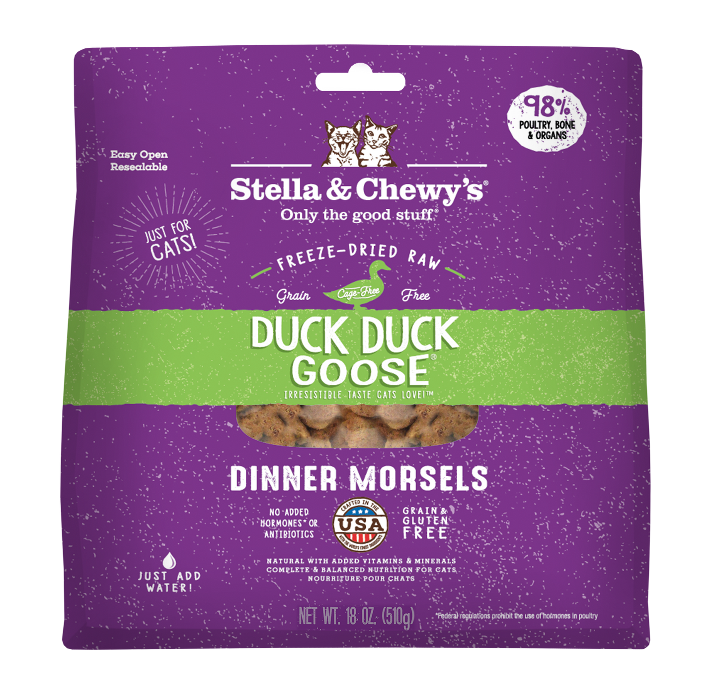 Stella & Chewy's Cat Freeze-Dried Duck Duck Goose