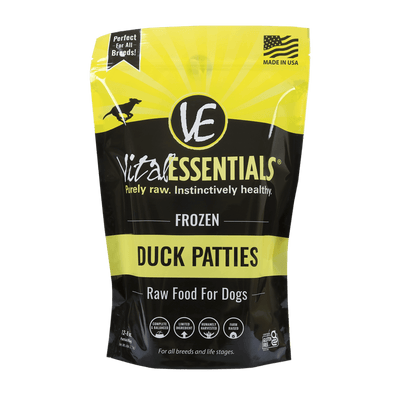 Vital Essentials Raw Duck Patties 6 Lb