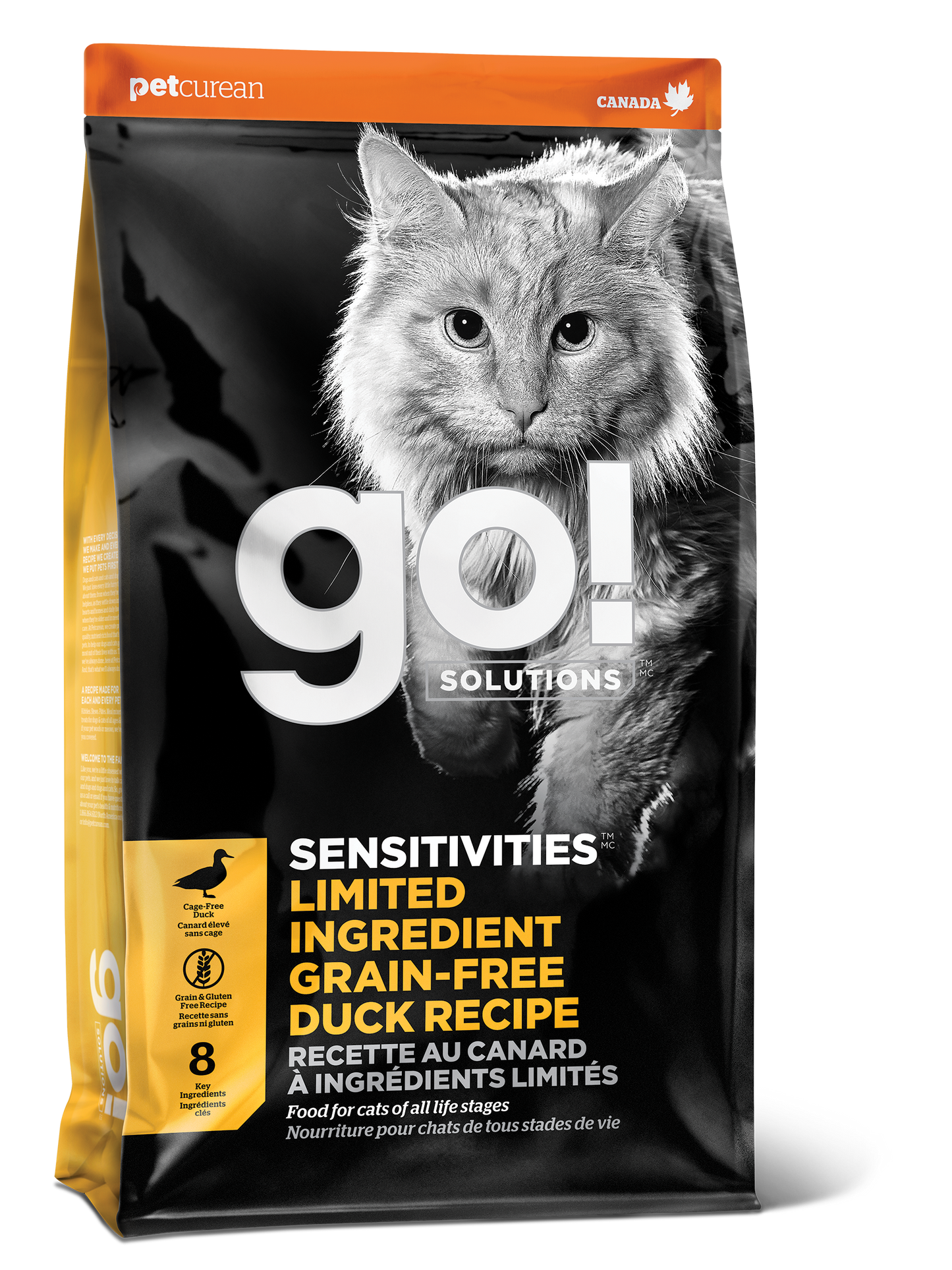 Go! Sensitive Grain Free LID Cat Duck