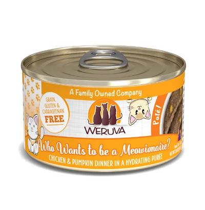 Weruva Who Wants To Be A Meowionaire Chicken & Pumpkin Pate