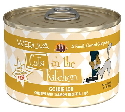 Weruva Cats in the Kitchen Goldie Lox Chicken & Salmon Au Jus