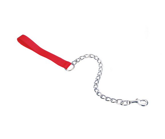 Coastal Chain Dog Leash with Nylon Handle