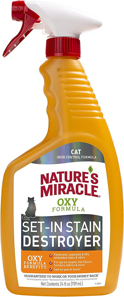 Nature's Miracle Just For Cats Stain & Odor Oxy 24 oz.