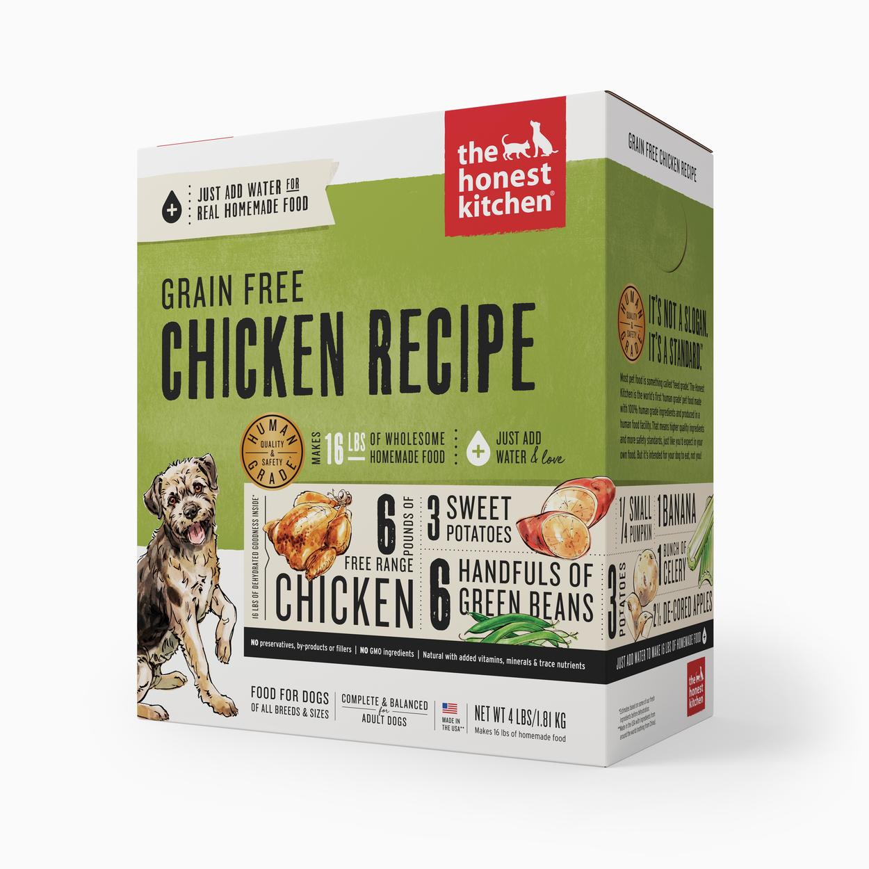 Honest Kitchen Grain-Free Chicken Recipe