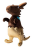 Fringe Choc-A-Saurus Rex Plush Dog Toy