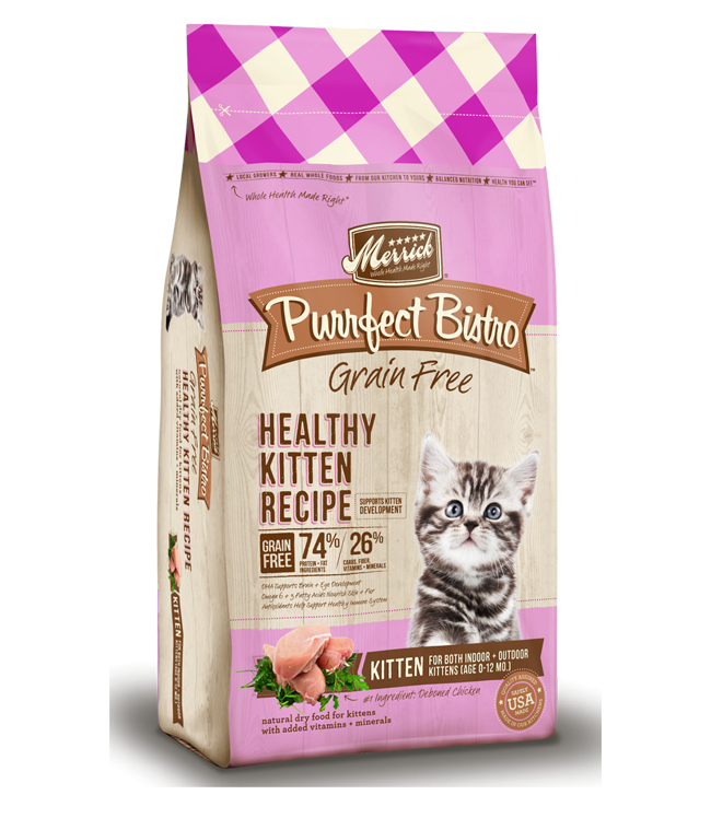 Merrick Purrfect Bistro Grain-Free Healthy Kitten Recipe