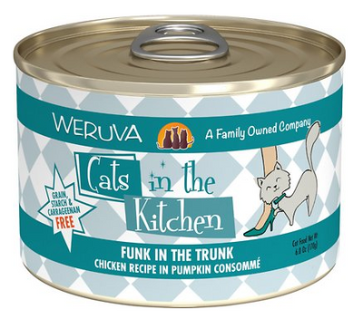 Weruva Cats in the Kitchen Funk In The Trunk Chicken in Pumpkin Consomme