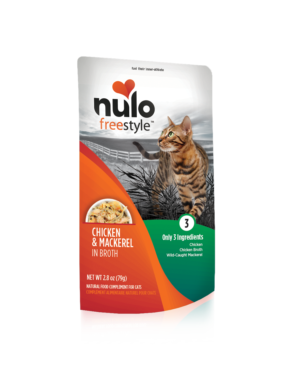 Nulo Cat Chicken Mackerel in Broth Pouch Healthy Pet Austin