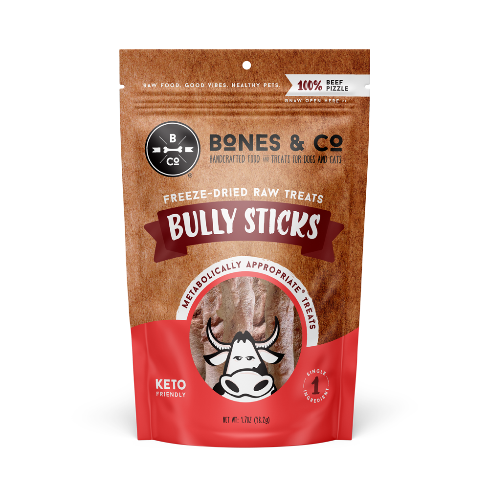 Bones & Co Freeze Dried Bully Sticks 1.7 oz.