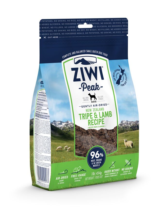 Ziwi Peak Air-Dried Tripe & Lamb Recipe