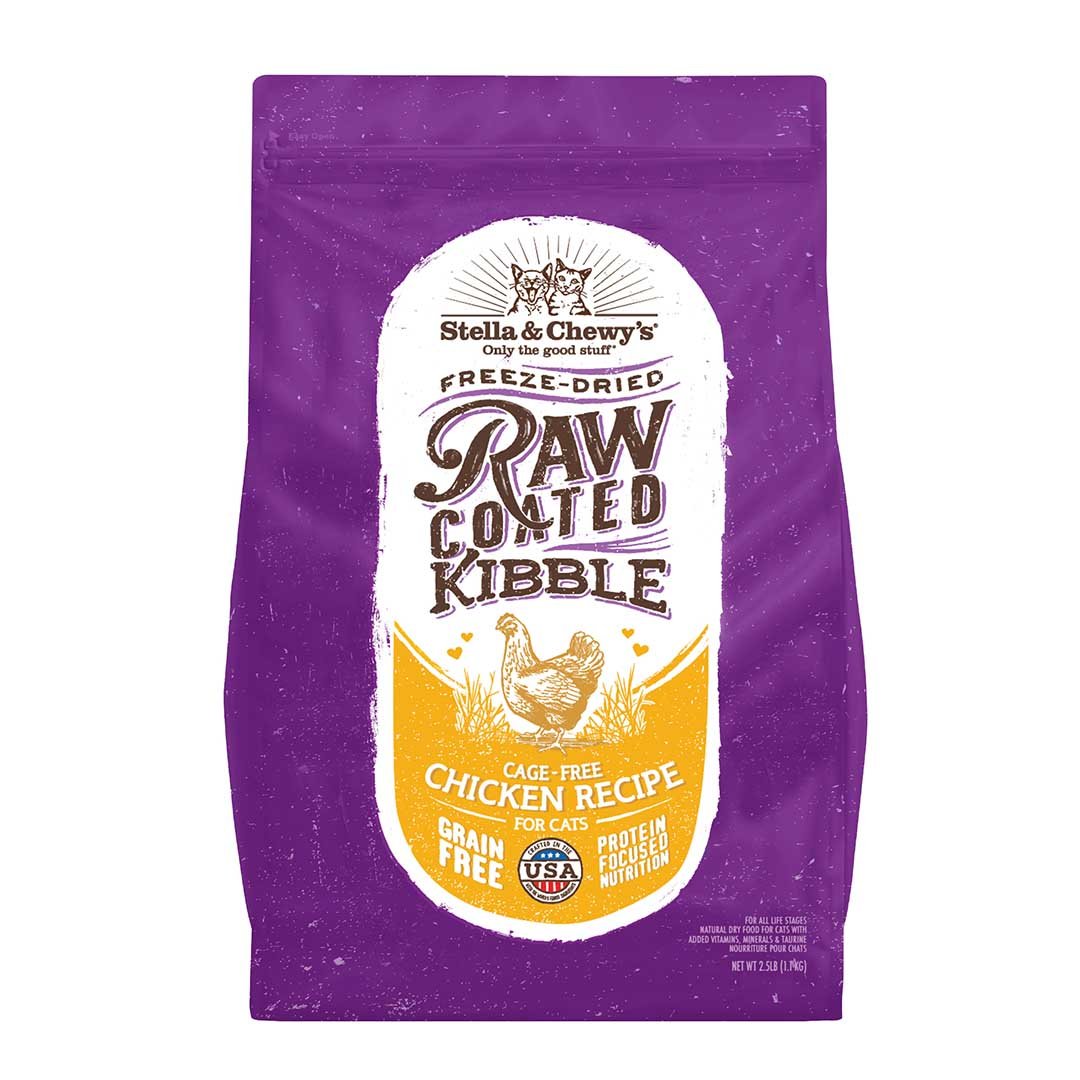 Stella & Chewy's Cat Raw Coated Cage-Free Chicken Recipe