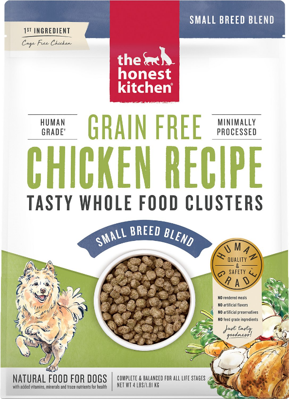 Honest Kitchen Clusters Grain Free Small Breed Chicken