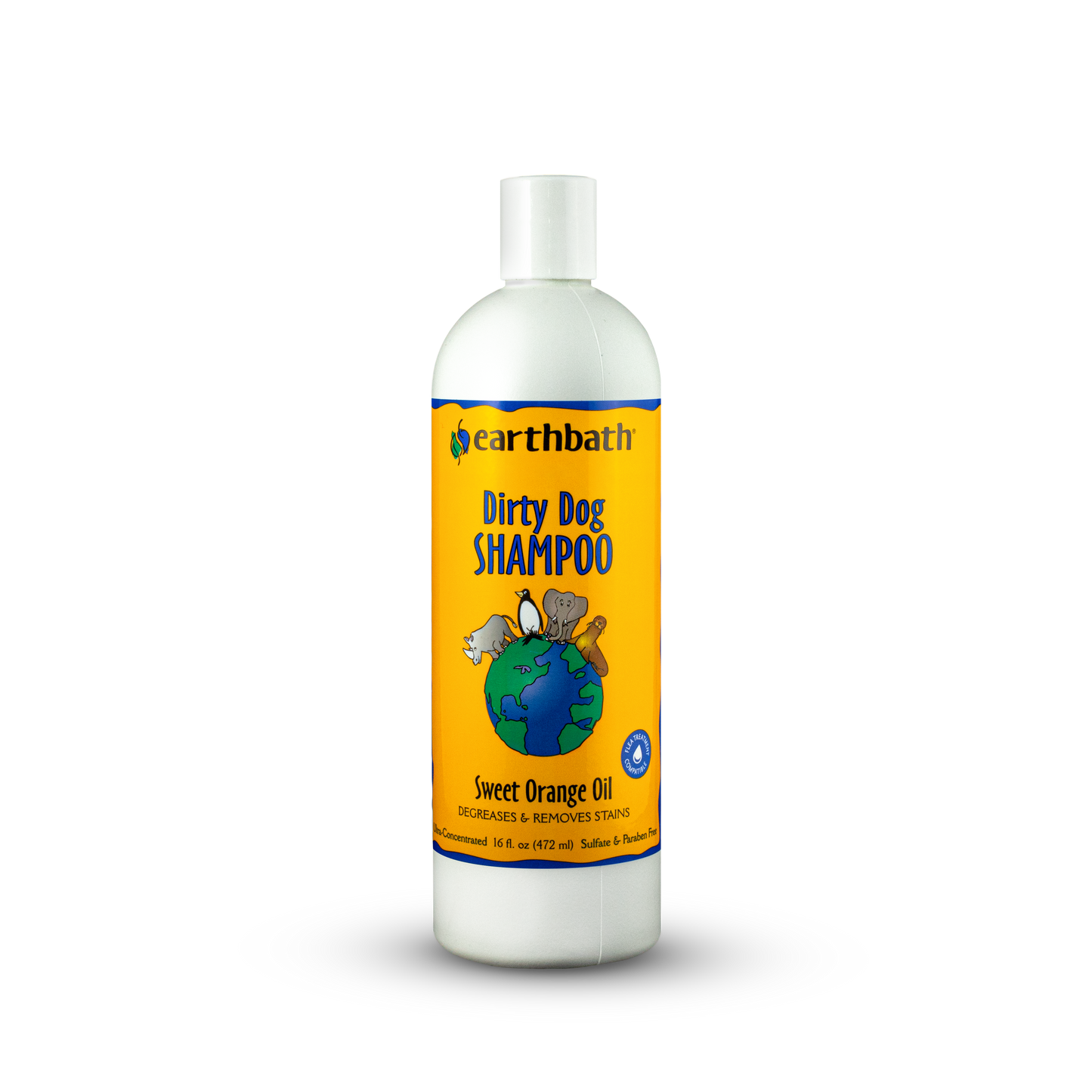 Earthbath Dirty Dog Sweet Orange Oil Shampoo 16oz