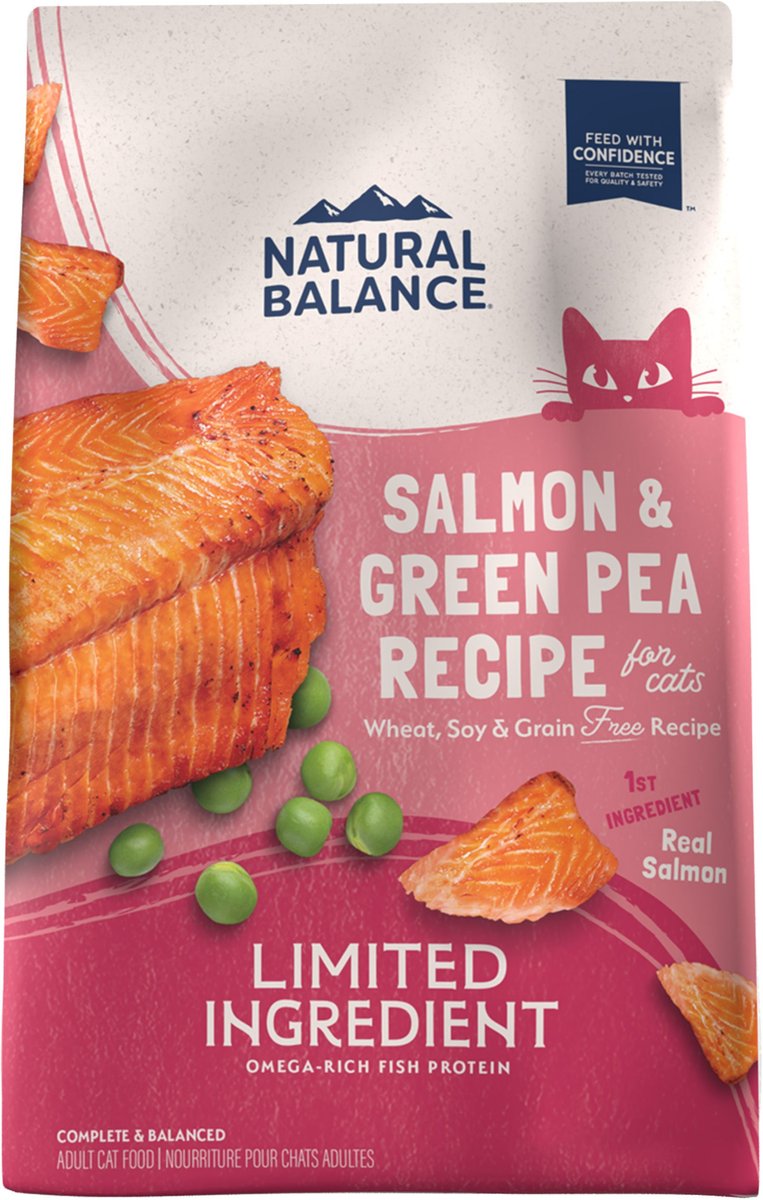 Natural Balance Limited Ingredient Cat Green Pea & Salmon Formula