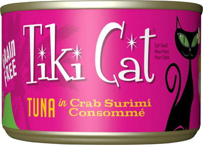 Tiki Cat Grill Tuna in Crab Surimi Consomme