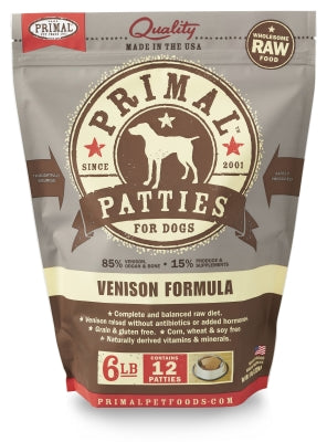 Primal Raw Frozen Venison Formula