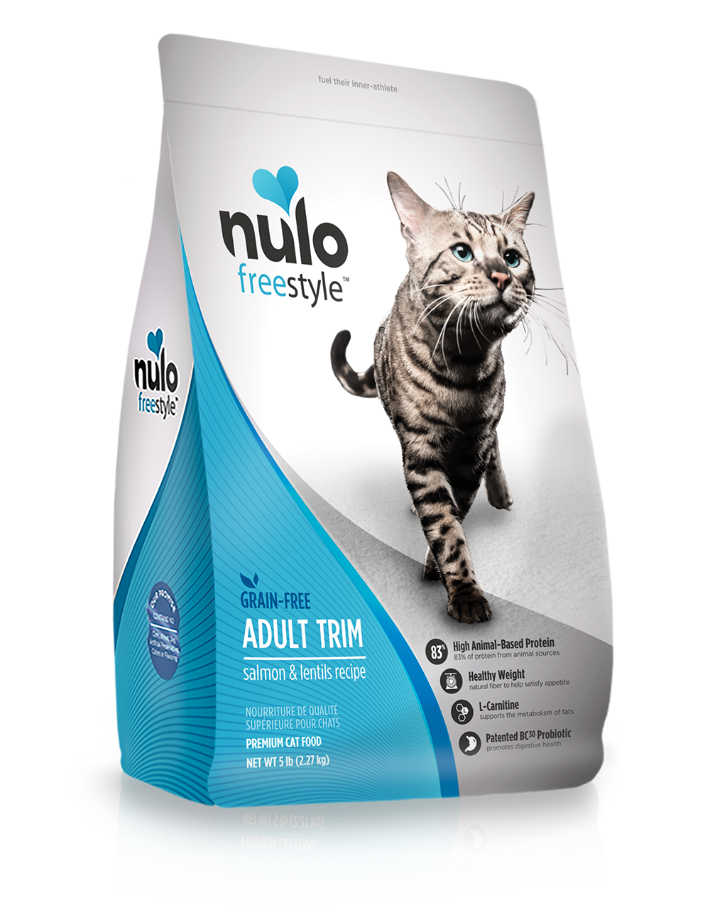 Nulo Grain-Free Cat Adult Trim Salmon & Lentils