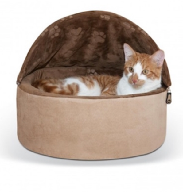 K&H Self Warming Kitty Bed Hooded