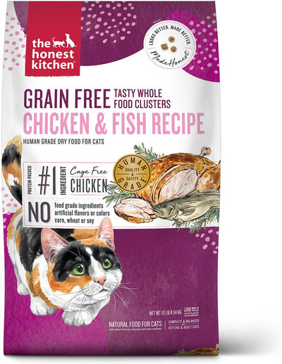 Honest Kitchen Cat Clusters Chicken & Fish