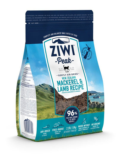 Ziwi Peak Air Dried Grain Free Cat Mackerel & Lamb