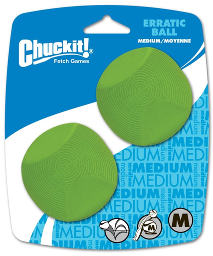 Chuckit! Erratic Ball Medium 2 Pack