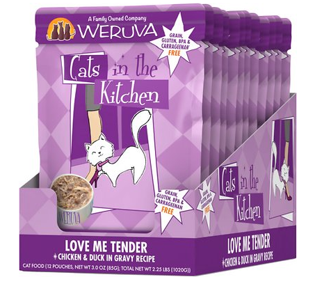Weruva Cats in the Kitchen Love Me Tender Chicken & Duck Pouch