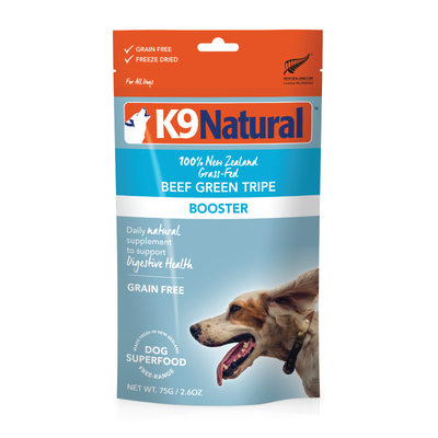 K9 Natural Freeze-Dried Beef Green Tripe Booster