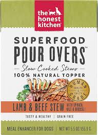 Honest Kitchen Superfood Pour Overs Lamb & Beef Stew