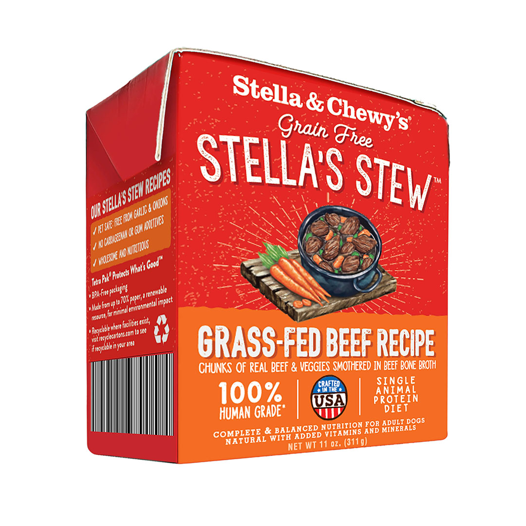 Stella & Chewy's Tetra Pack Grass-Fed Beef Stew