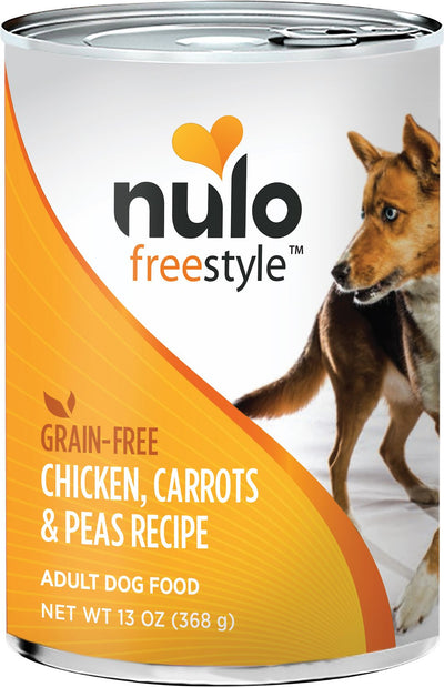Nulo Grain-Free Chicken, Carrots & Peas Recipe