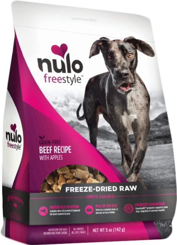 Nulo Freestyle Dog Freeze Dried Beef Recipe