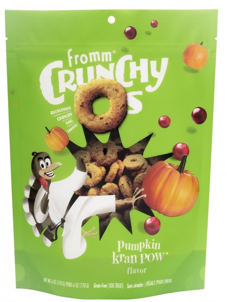 Fromm Crunchy O's Pumpkin Kran Pow 6 oz.