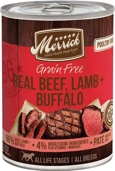 Merrick Grain-Free Beef, Lamb & Bison