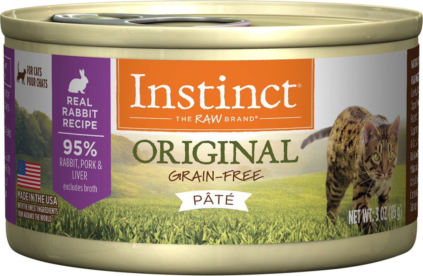 Nature's Variety Instinct Cat Grain-Free Real Rabbit Recipe