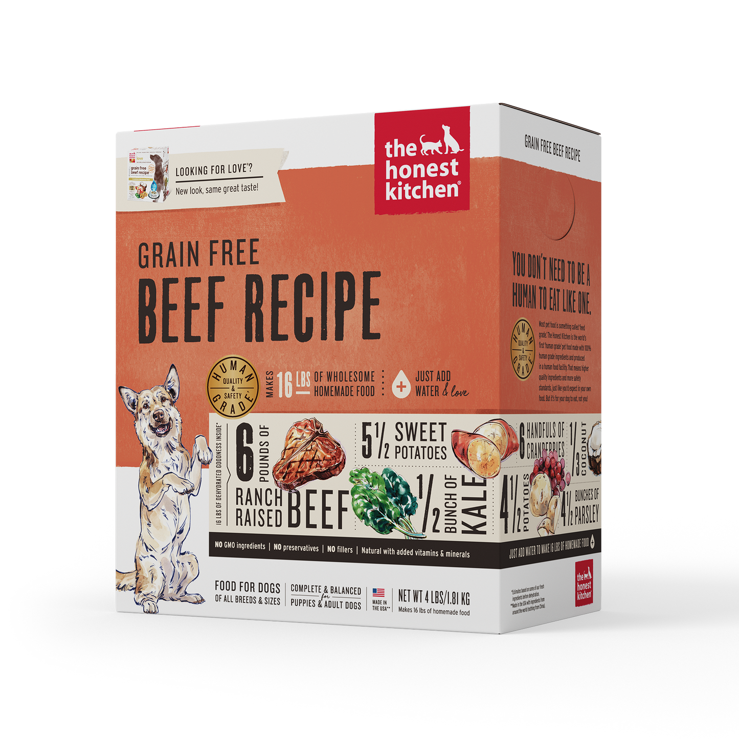 Honest Kitchen Grain Free Beef Recipe