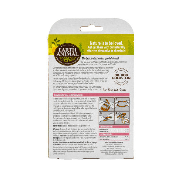 Earth Animal Herbal Flea & Tick Collar Cat